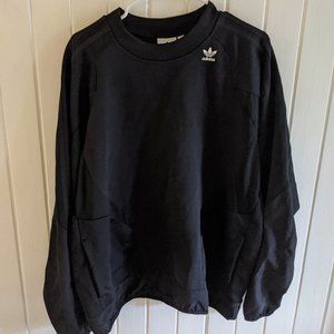 Adidas Black Sweatshirt with side pockets